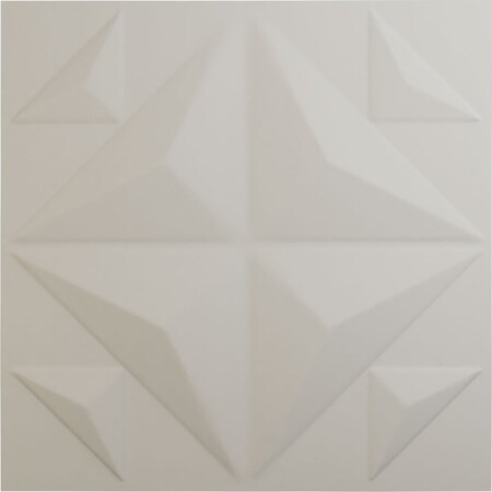 Ekena Millwork 19 5/8in. W x 19 5/8in. H Crystal EnduraWall Decorative 3D Wall Panel Covers 2.67 Sq. Ft. WP20X20CRGBW